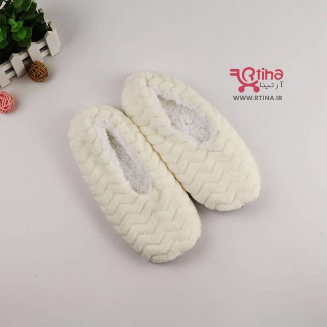 پاپوش پشمی روفرشی مدل Princess